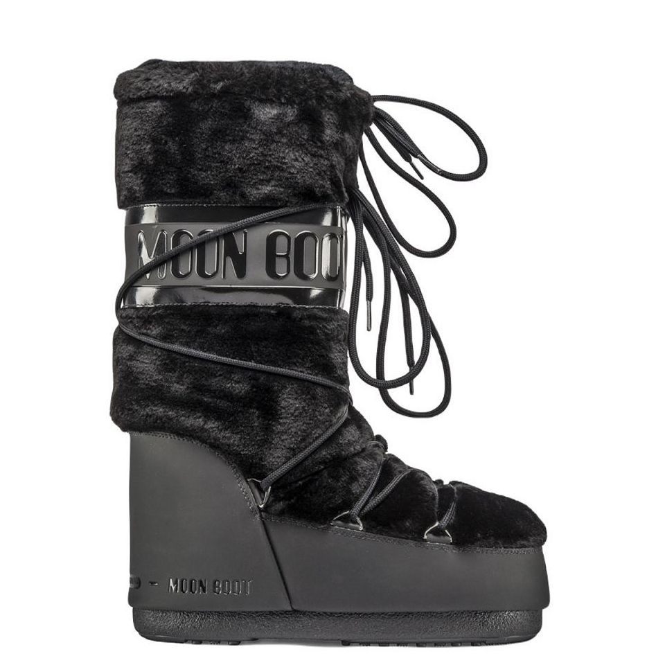 Mb Icon Faux Fur Kadın Uzun Kar Botu
