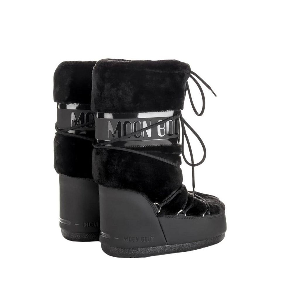 Mb Icon Faux Fur Kadın Uzun Kar Botu