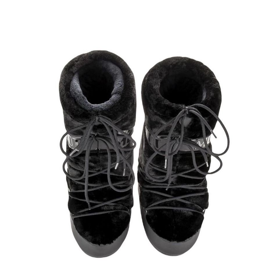 Mb Icon Faux Fur Kadın Uzun Kar Botu