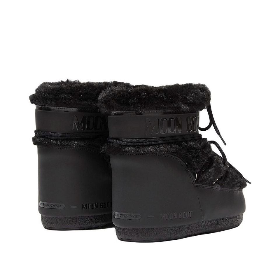 Mb Icon Low Faux Fur Kadın Kısa Kar Botu