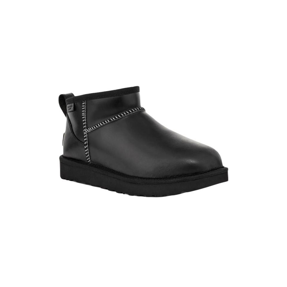 W Classic Ultra Mini Lthr Regen Kadın Deri Kısa Bot