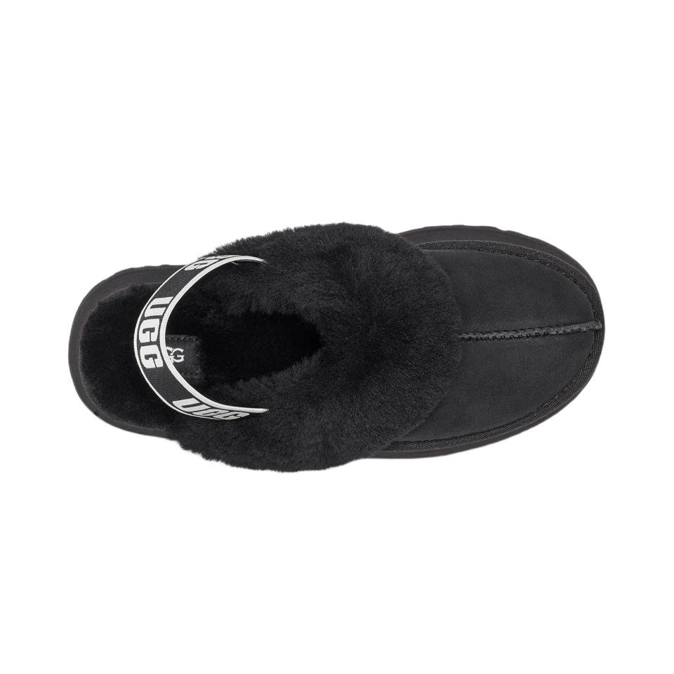 W Funkette Tüylü Kapalı Terlik
