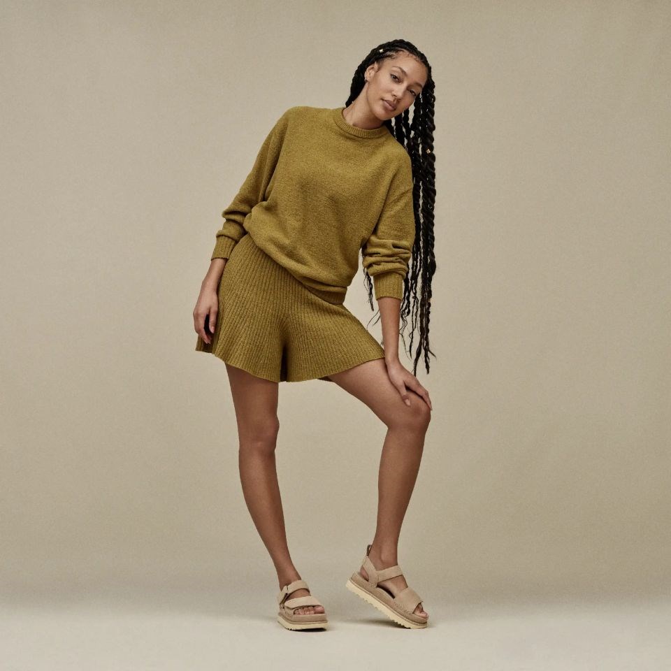 W Goldenstar Ugg Kadın Sandalet