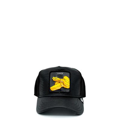 101-0823 NIGHT VIPER (DERİLİ YILAN FİGÜRLÜ) ŞAPKA Night Viper (Derili Yılan Figürlü) Şapka