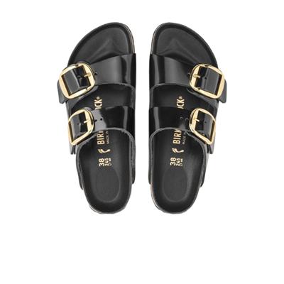 Arizona Big Buckle Nl High Shine Çift Bantlı Kadın Terlik