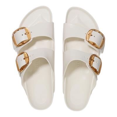 Arizona Eva Big Buckle Kadın Büyük Tokalı Çift Bantlı Terlik