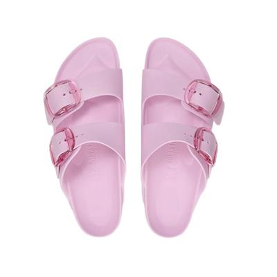 Arizona Eva Big Buckle Kadın Büyük Tokalı Çift Bantlı Terlik