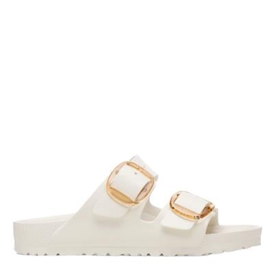 Arizona Eva Big Buckle Kadın Büyük Tokalı Çift Bantlı Terlik