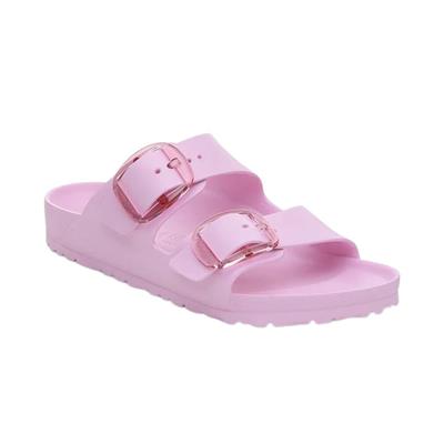 Arizona Eva Big Buckle Kadın Büyük Tokalı Çift Bantlı Terlik