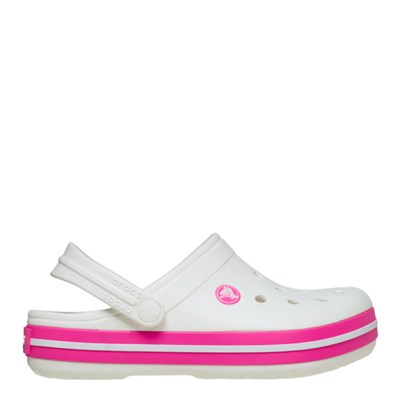 Crocband Clog T Crocs Crocs Beyaz Pembe Çocuk Terlik