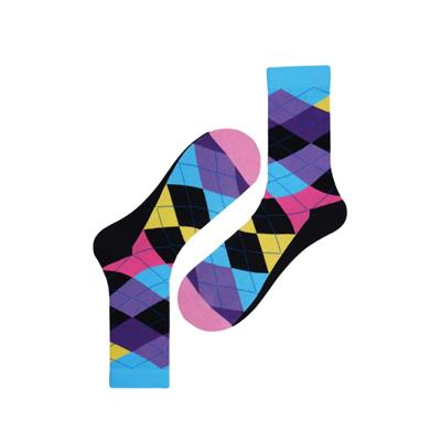 Desenli Kadın Soket Çorap 270K Soket Çorap