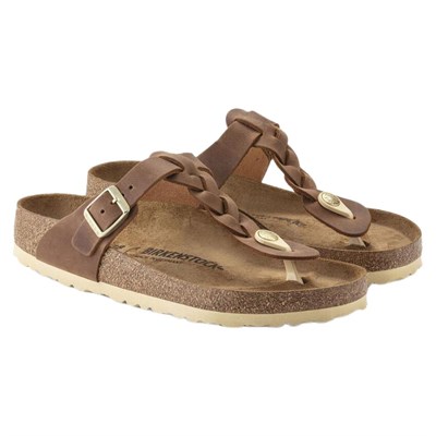 Gizeh Leoi Braided Birkenstock Kadın Parmak Arası Terlik