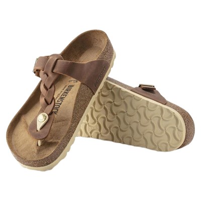 Gizeh Leoi Braided Birkenstock Kadın Parmak Arası Terlik
