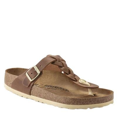Gizeh Leoi Braided Birkenstock Kadın Parmak Arası Terlik