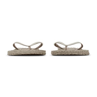 Ilse Jacobsen - Cheerful01 Flip Flop With Glitter Bej Simli Parmak Arası Terlik