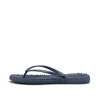 Ilse Jacobsen - Cheerful01 Flip Flop With Glitter Lacivert Simli Parmak Arası Terlik