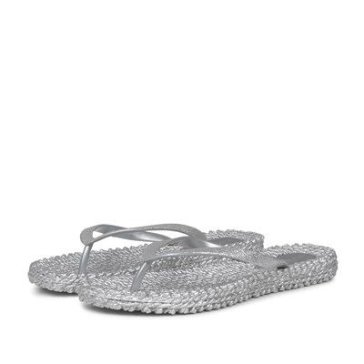 Ilse Jacobsen - Cheerful01 Flip Flop With Glitter Gümüş Simli Parmak Arası Terlik