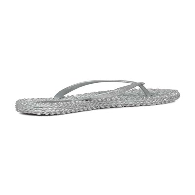 Ilse Jacobsen - Cheerful01 Flip Flop With Glitter Gümüş Simli Parmak Arası Terlik