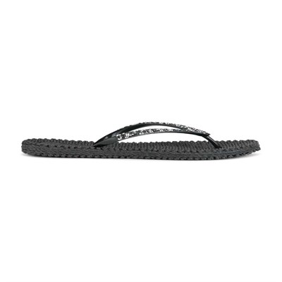 Ilse Jacobsen - Cheerful03G Flip Flop With Rhinest Siyah Taşlı Parmak Arası Terlik