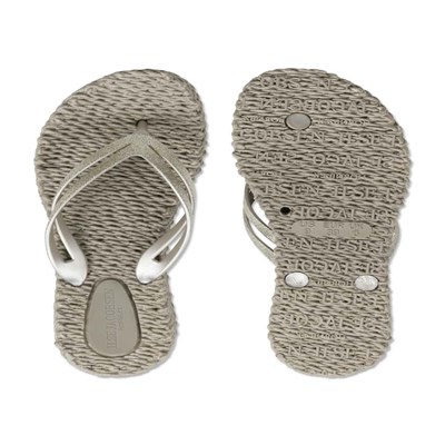 Ilse Jacobsen - Cheerful13 Flip Flop On Platform Bej Platformlu Parmak Arası Terlik