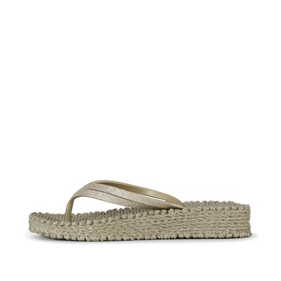 Ilse Jacobsen - Cheerful13 Flip Flop On Platform Platin Platformlu Parmak Arası Terlik