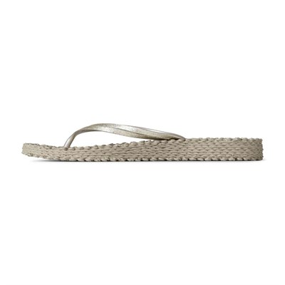 Ilse Jacobsen - Cheerful13 Flip Flop On Platform Bej Platformlu Parmak Arası Terlik