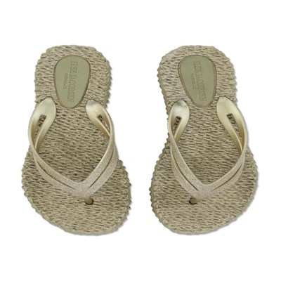 Ilse Jacobsen - Cheerful13 Flip Flop On Platform Platin Platformlu Parmak Arası Terlik