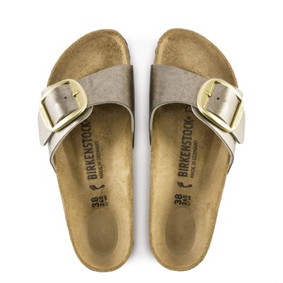 Madrid Big Buckle Bf Tek Bantlı Terlik