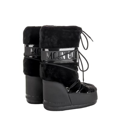 Mb Icon Faux Fur Kadın Uzun Kar Botu