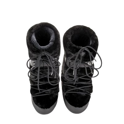 Mb Icon Faux Fur Kadın Uzun Kar Botu