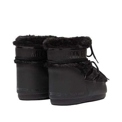Mb Icon Low Faux Fur Kadın Kısa Kar Botu