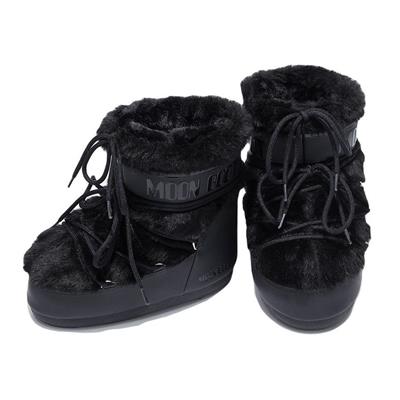 Mb Icon Low Faux Fur Kadın Kısa Kar Botu