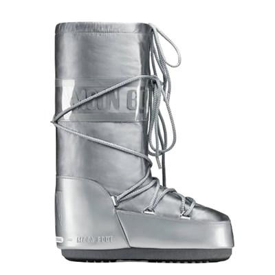 Moon Boot Glance Silver Kadın Uzun Kar Botu