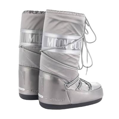 Moon Boot Glance Silver Kadın Uzun Kar Botu