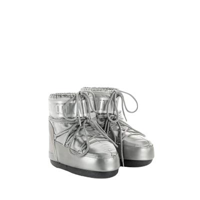 Moon Boot Icon Low Glance Silver Kadın Kısa Kar Botu