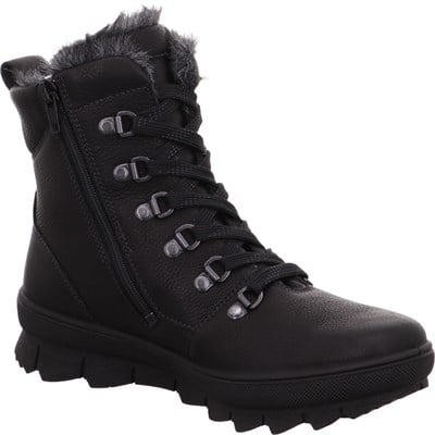 Novara Legero Novara Kadın Goretex Siyah Nappa Deri Bot