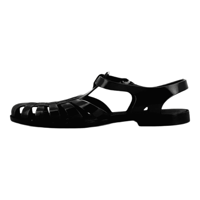SUN 201 Meduse Kadın Siyah Sandalet
