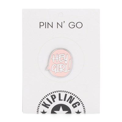 Talking Hey Girl Pin Rozet