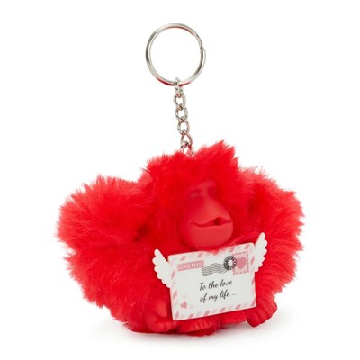 Valentine Letter Monkey Maymun Anahtarlık