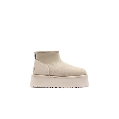 W Classic Mini Dipper Puffer Platform Topuklu Bot