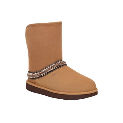 W Classic Short Crescent Kadın Tüylü Bot