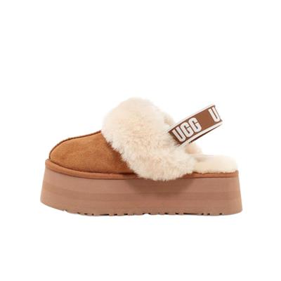 W Funkette Tüylü Kapalı Terlik