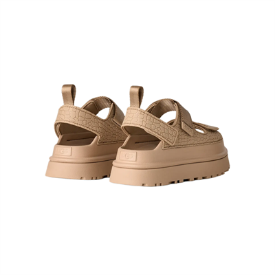 W Goldenglow Embossed Ugg Kadın Sandalet