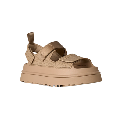 W Goldenglow Embossed Ugg Kadın Sandalet