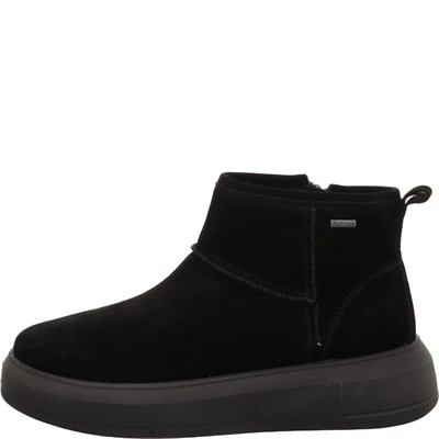 Wonder Legero Wonder Kadın Goretex Siyah Kalın Taban Süet Bot