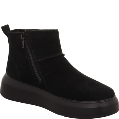 Wonder Legero Wonder Kadın Goretex Siyah Kalın Taban Süet Bot