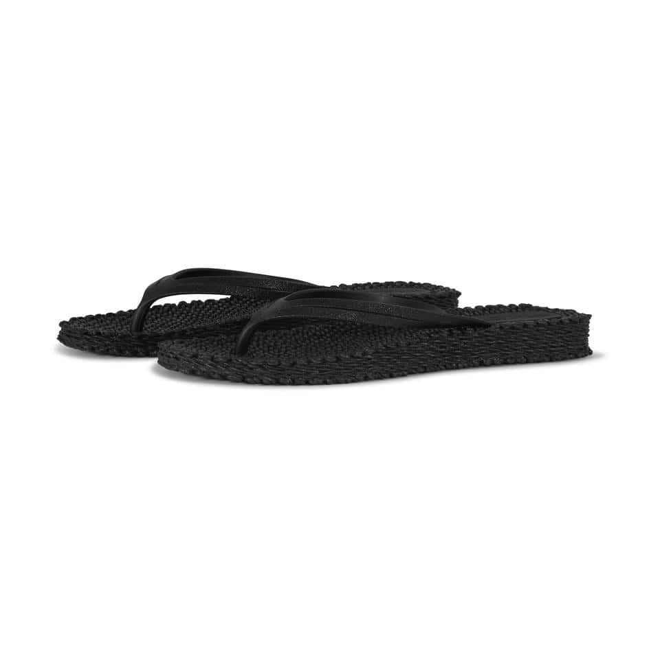 Ilse Jacobsen - Cheerful13 Flip Flop On Platform Siyah Platformlu Parmak Arası Terlik