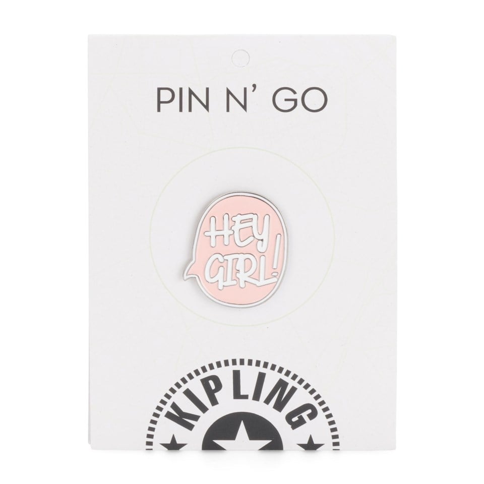 Talking Hey Girl Pin Rozet