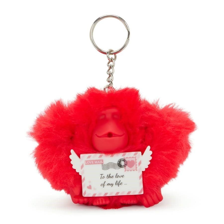 Valentine Letter Monkey Maymun Anahtarlık