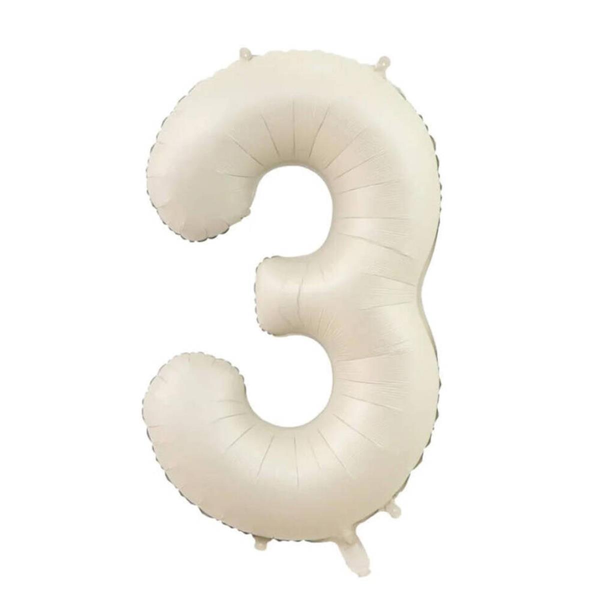 34'' Rakam Folyo Deniz Kumu  75 cm  ( 3 )